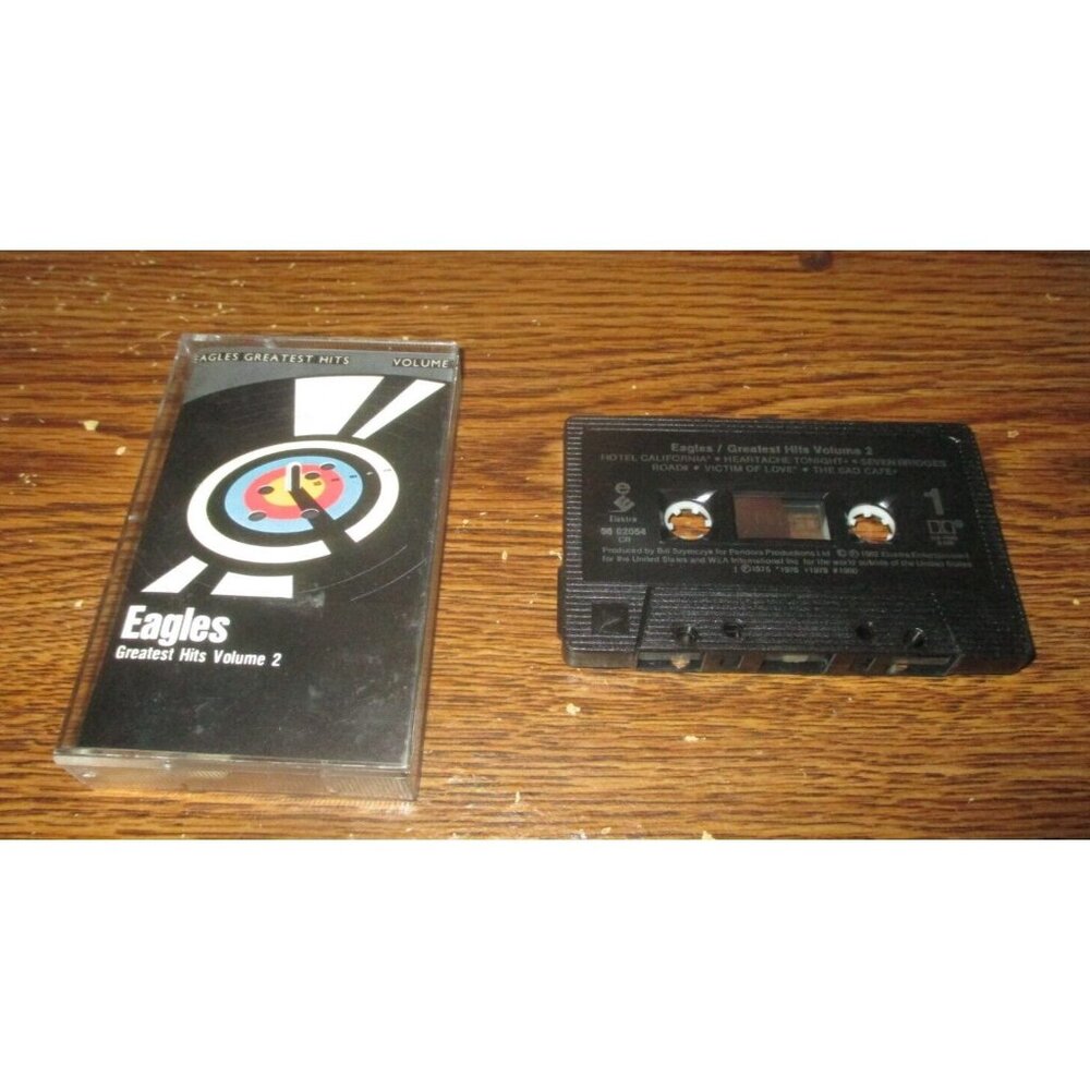 Eagles - Greatest Hits Volume 2 on cassette (WEA Music Canada, 1982)
